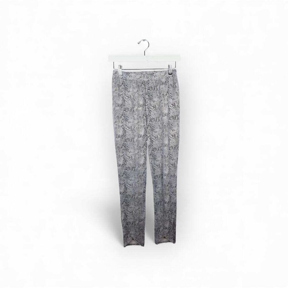 SEE AND BE SEEN Pants Snake Print Suede Look Style #P7059 - Small